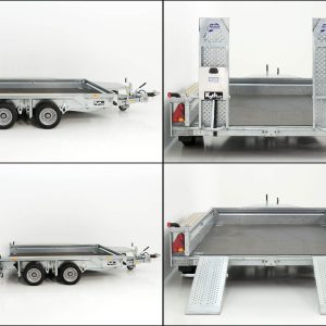 Ifor Williams Przyczepa do maszyn budowlanych GX105 HD 157x303 3,5t | pojedyncze rampy - obrazek 3