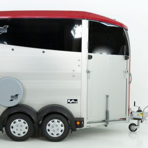 Ifor Williams Przyczepa do koni HBX403 | Przednie wyjście | nowy model | Czerwona - obrazek 6
