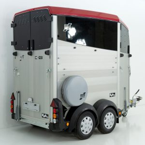 Ifor Williams Przyczepa do koni HBX403 | Przednie wyjście | nowy model | Czerwona - obrazek 7