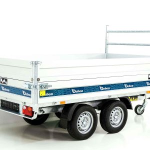 Debon wywrotka tylna 155x305cm 2,0t | Pompa elektryczna | Nadstawka - obrazek 8