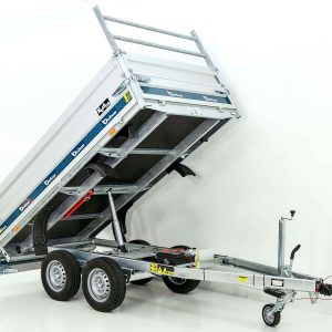 Debon wywrotka tylna 155x305cm 2,0t | Pompa elektryczna | Nadstawka - obrazek 9