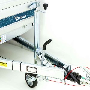 Debon wywrotka tylna 155x305cm 2,0t | Pompa elektryczna | Nadstawka - obrazek 11