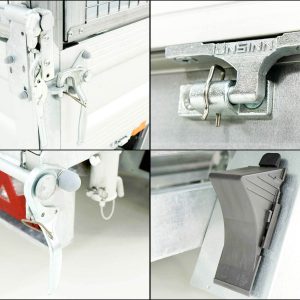 Unsinn Wywrotka trójstronna UDK 175x306 3,0t | pompa elektryczna | burty siatkowe - obrazek 8