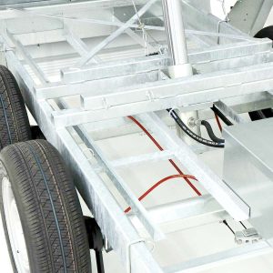 Unsinn Wywrotka trójstronna UDK 175x306 3,0t | pompa elektryczna | burty siatkowe - obrazek 12