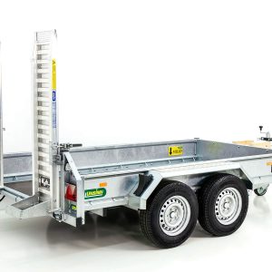 Unsinn Przyczepa do maszyn budowlanych UBA 160x306cm 3,5t | rampy uchylne - obrazek 10