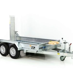 Unsinn Przyczepa do maszyn budowlanych UBA 160x306cm 3,5t | rampy uchylne