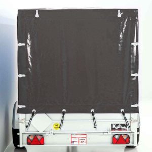 Przyczepa z plandeką 150x300cm 1300kg | Typ 7.13 | Wysoka plandeka 160cm - Antracyt - obrazek 7