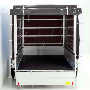 Przyczepa z plandeką 150x300cm 1300kg | Typ 7.13 | Wysoka plandeka 160cm - Antracyt - obrazek 8