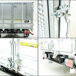Twintrailer wywrotka tylna Multi TT30-30 3,0t | 183x309x40 | Nadstawka 80cm - obrazek 15