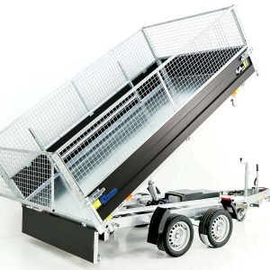 Debon Wywrotka trójstronna 180x324 3,5t | Black Edition | burty siatkowe - obrazek 9