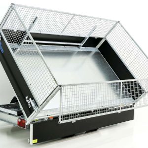 Debon Wywrotka trójstronna 180x324 3,5t | Black Edition | burty siatkowe - obrazek 10