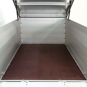 Przyczepa skrzyniowa z pokrywą 105x205cm wysokość 50cm 1000kg | Typ B1000 - obrazek 6