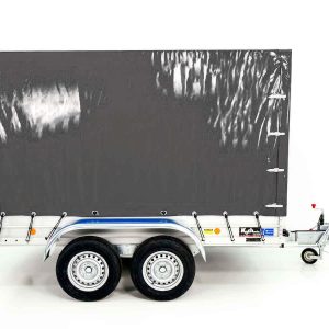 Przyczepa z plandeką 150x300cm 2600kg | Typ 7.26 | Plandeka 180 cm - Antracyt - obrazek 13