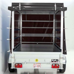 Przyczepa z plandeką 150x300cm 2600kg | Typ 7.26 | Plandeka 180 cm - Antracyt - obrazek 15