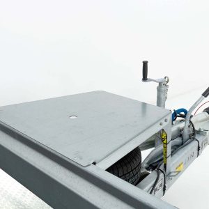 Ifor Williams Przyczepa do maszyn budowlanych GX105 157x303 2,7t | pojedyncze rampy | podłoga alu - obrazek 6