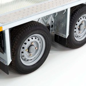 Ifor Williams Przyczepa do maszyn budowlanych GX105 157x303 2,7t | pojedyncze rampy | podłoga alu - obrazek 7