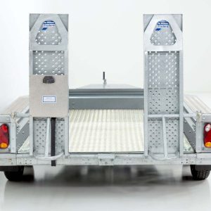 Ifor Williams Przyczepa do maszyn budowlanych GX105 157x303 2,7t | pojedyncze rampy | podłoga alu - obrazek 14