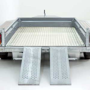 Ifor Williams Przyczepa do maszyn budowlanych GX105 157x303 2,7t | pojedyncze rampy | podłoga alu - obrazek 15