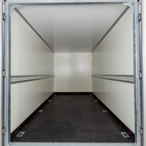 Vezeko Przyczepa kontenerowa 204x405cm H:205cm 2,7t | Czarna - obrazek 4