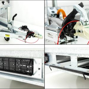 Variant Przyczepa platformowa P3 3018 Comfort | 175x315 cm | 3,0t - obrazek 14