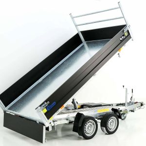 Debon Wywrotka trójstronna 180x324 3,5t | Black Edition | rampy | podpory - obrazek 12