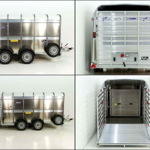 Ifor Williams Przyczepa do bydła TA510 12x6 178x372 cm | Wys. 183 cm - obrazek 8