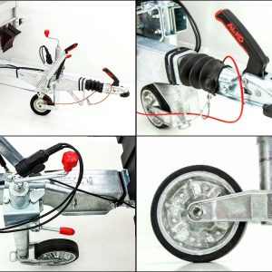 Przyczepa „CROSSLINE” 125x250cm 1300kg | Wys. 60cm | Alupodłoga | Typ 4.13 - obrazek 15