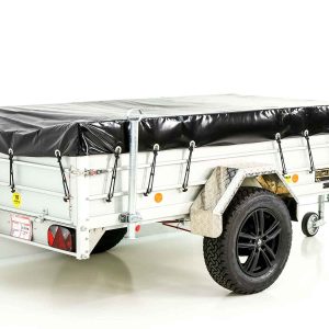 Przyczepa „CROSSLINE” 125x250cm 1300kg | Wys. 60cm | Alupodłoga | Typ 4.13 - obrazek 6