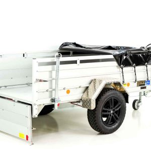 Przyczepa „CROSSLINE” 125x250cm 1300kg | Wys. 60cm | Alupodłoga | Typ 4.13 - obrazek 8