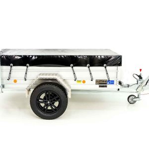 Przyczepa „CROSSLINE” 125x250cm 1300kg | Wys. 60cm | Alupodłoga | Typ 4.13 - obrazek 9