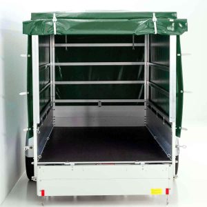 Przyczepa Koch z plandeką 150x300cm 1300kg | Typ 7.13 | Wysoka plandeka 160cm - Zielona - obrazek 14