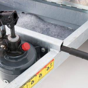 Vezeko Przyczepa opuszczana Tandem 162x345 cm 3,5 t - obrazek 6