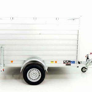 Przyczepa z pokrywą 150x250cm wys. 125cm 1300kg | Typ 6.13 | Drzwi boczne - obrazek 5
