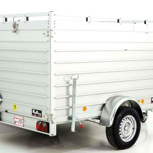 Przyczepa z pokrywą 150x250cm wys. 125cm 1300kg | Typ 6.13 | Drzwi boczne - obrazek 7