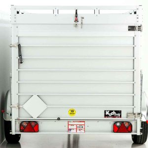 Przyczepa z pokrywą 150x250cm wys. 125cm 1300kg | Typ 6.13 | Drzwi boczne - obrazek 8