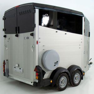 Ifor Williams Przyczepa do przewozu koni HBX 506 | Siodlarnia | Nowy model | Czarny - obrazek 4