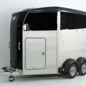 Ifor Williams Przyczepa do przewozu koni HBX 506 | Siodlarnia | Nowy model | Czarny - obrazek 5