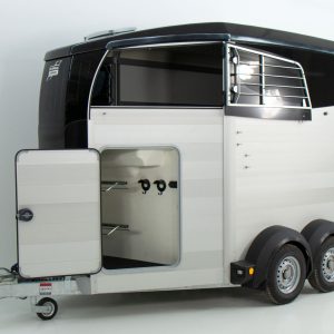Ifor Williams Przyczepa do przewozu koni HBX 506 | Siodlarnia | Nowy model | Czarny - obrazek 6