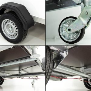 Unsinn Przyczepa furgonowa UKU 157x305cm Wys.:194cm 1,4t - obrazek 12