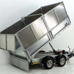 Ifor Williams wywrotka tylna TT 3017 170x300cm 3,5t | Pompa elektryczna | Nadstawka 80cm - obrazek 7