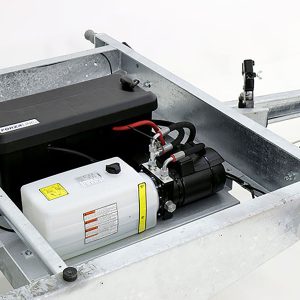 Variant Wywrotka trójstronna 168x320 3,5t | resory piórowe | pompa elektryczna | skrzynia ramp - obrazek 8