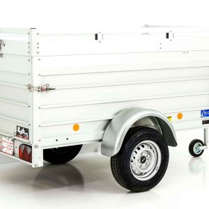 Przyczepa skrzyniowa z pokrywą 125x250cm 750kg | wysokość 50cm Typ U4 - obrazek 6