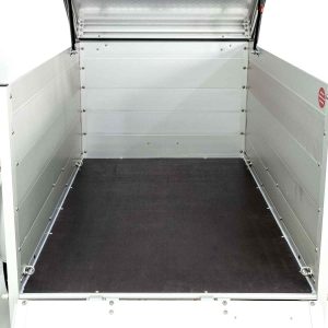 Przyczepa skrzyniowa z pokrywą 125x250cm 750kg | wysokość 50cm Typ U4 - obrazek 8