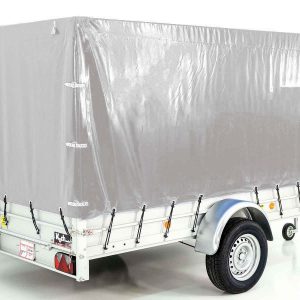 Przyczepa Koch z plandeką 150x300cm 1300kg | Typ 7.13 | Wysoka plandeka 160cm - Srebrna - obrazek 14