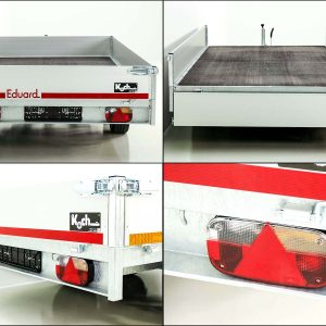 Eduard Przyczepa platformowa 4520 GD | 200x456 cm | 2,7t - obrazek 9