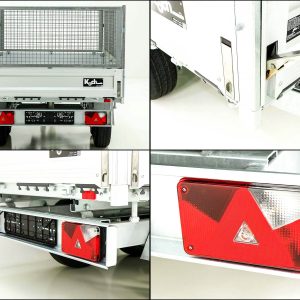 Unsinn wywrotka tylna 150x276cm 2,6t | Premium Kipper | Nadstawka siatkowa 65cm - obrazek 3