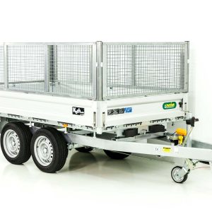 Unsinn wywrotka tylna 150x276cm 2,6t | Premium Kipper | Nadstawka siatkowa 65cm