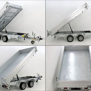 Variant Wywrotka trójstronna VDK 185x360 3,5t | resory piórowe | pompa elektryczna | skrzynia ramp - obrazek 4