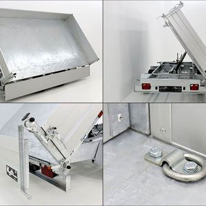 Variant Wywrotka trójstronna VDK 185x360 3,5t | resory piórowe | pompa elektryczna | skrzynia ramp - obrazek 6