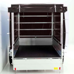 Przyczepa Koch z plandeką 150x300cm 1300kg | Typ 7.13 | Wysoka plandeka 160cm - Czarna - obrazek 3